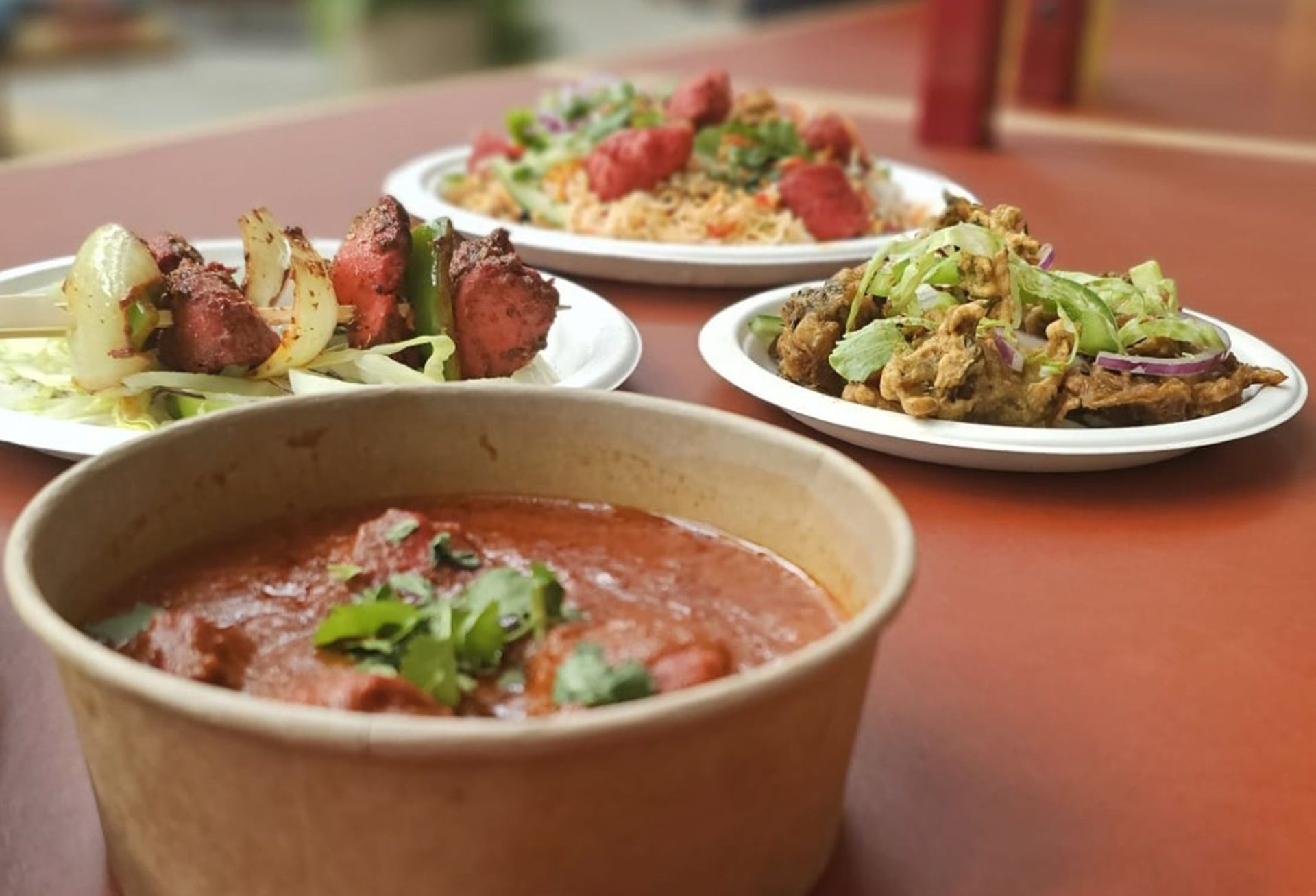 Food offering at Derby Market Hall Food offering at Derby Market Hall