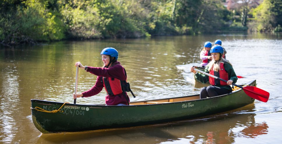 Kayaking on the River Derwent Kayaking on the River Derwent