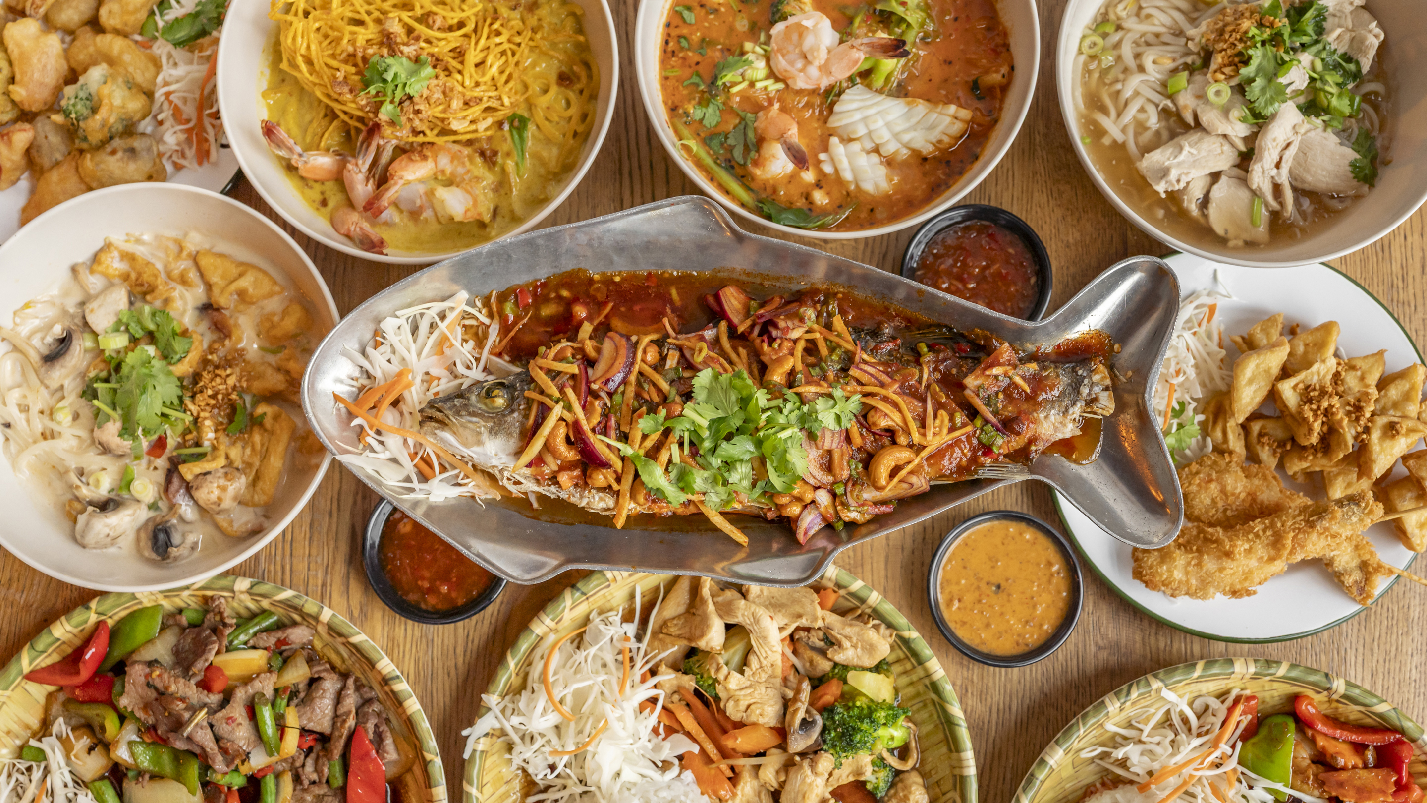 Good Thai Derby Close up of Thai cuisine