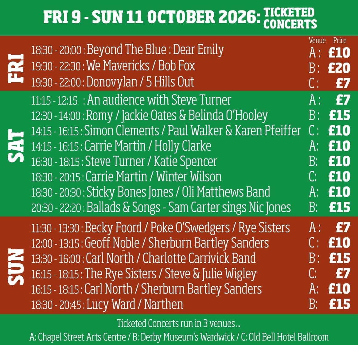 Derby Folk Festival 2026 Ticketed Events jpg