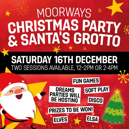 Moorways Christmas Party & Santa's Grotto event artwork jpg