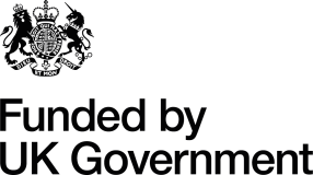 Logo: Funded by UK Government
